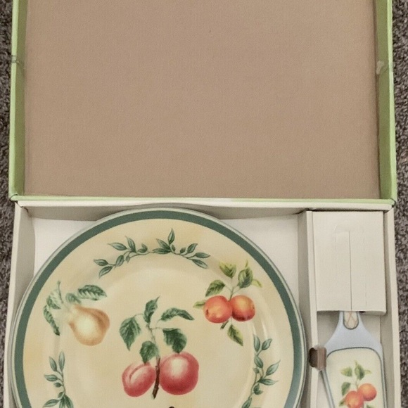 Cake plate with server. Porcelain by Still Life - Picture 2 of 4